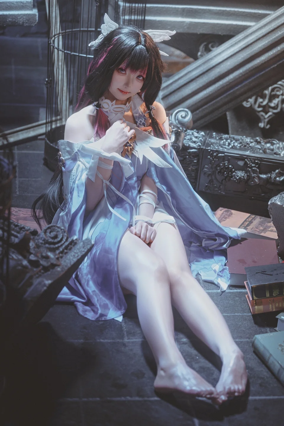 风筝筝筝w - No.003 少女哥伦比娅 [18P-238MB] tg@simisebaisi 【丝足阁】005.webp